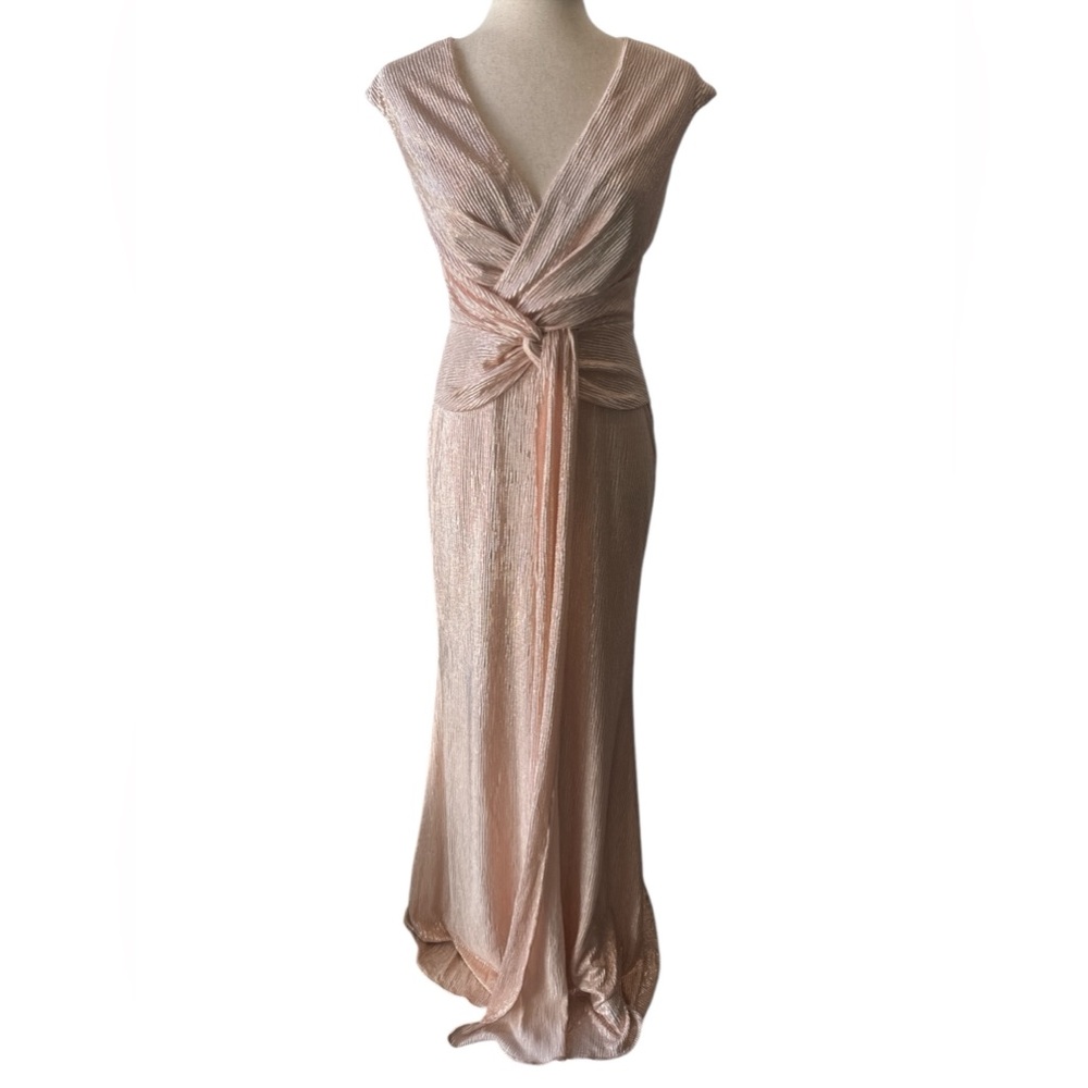 Pink Glimmer Dress 6 NWT Elegant - Picture 2 of 5